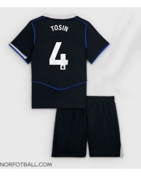 Billige Fotballdrakt Chelsea Tosin Adarabioyo #4 Replika Tredjedraktsett Barn 2025-26 Kortermet (med bukser)